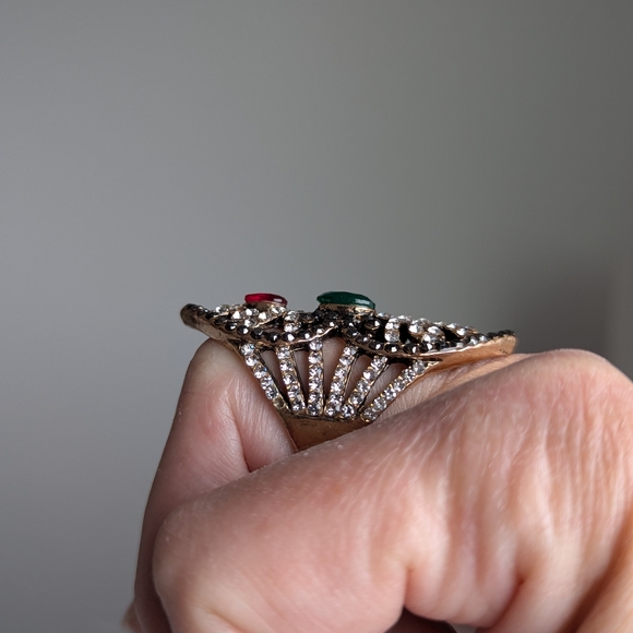 Unique Multi-Stone Ring - Picture 4 of 6